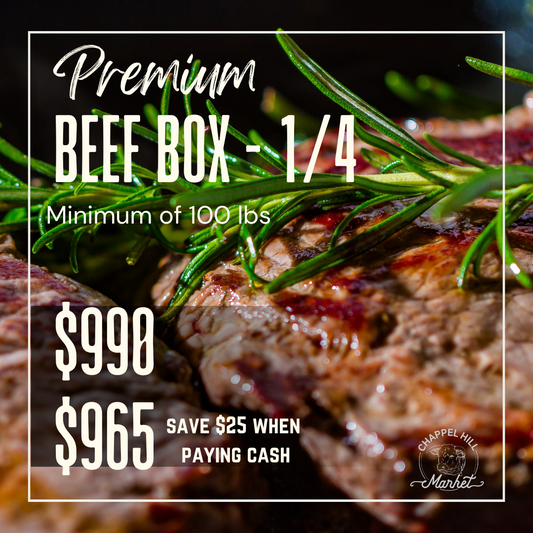 1/4 Premium Beef Box