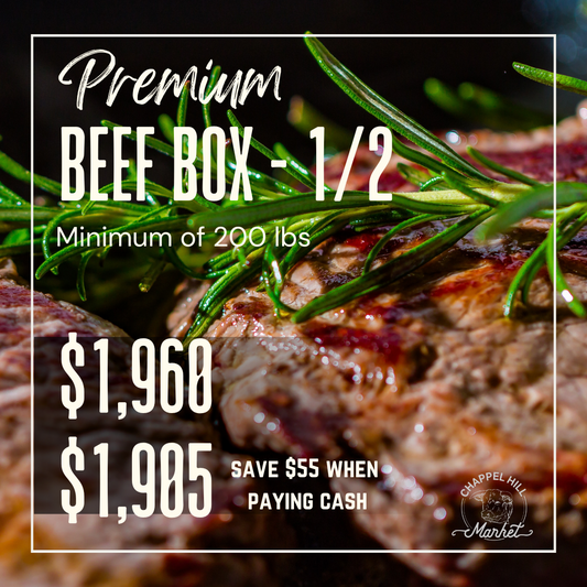 1/2  Premium Beef Box