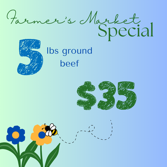 May Farmer's Market Special